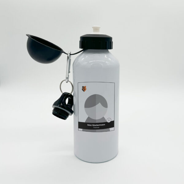 Trinkflasche mit Mundstück mit Deckel – SV Arminia Kapellen-Hamb