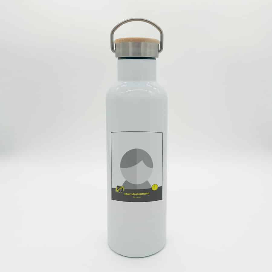 Trinkflasche mit Bambusdeckel – SC Hoetmar
