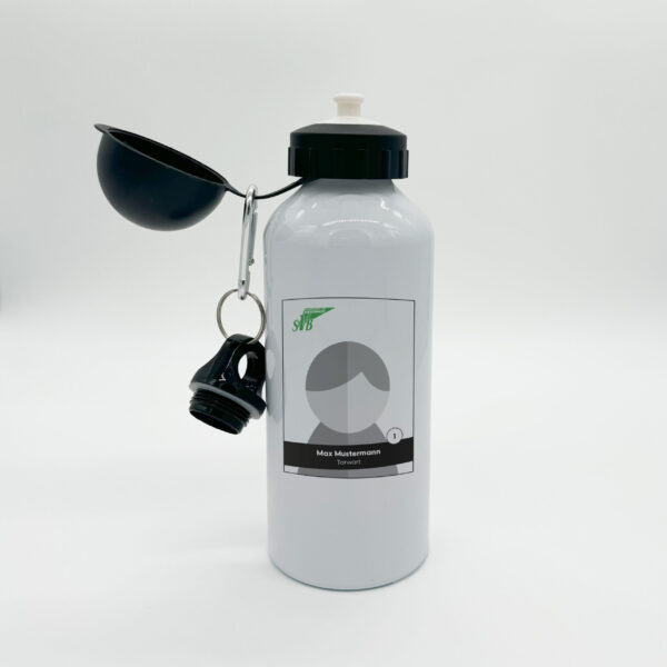 Trinkflasche mit Mundstück mit Deckel – SV Bausenhagen