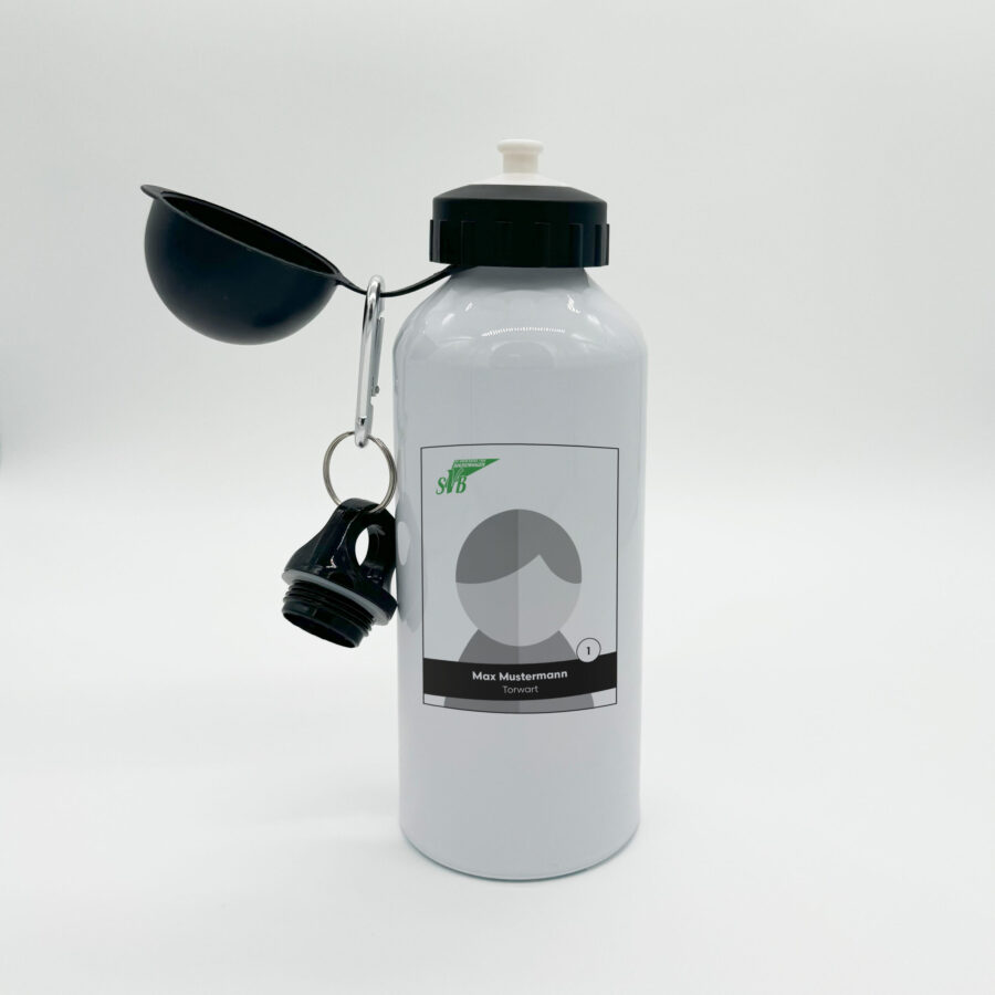 Trinkflasche mit Mundstück mit Deckel – SV Bausenhagen