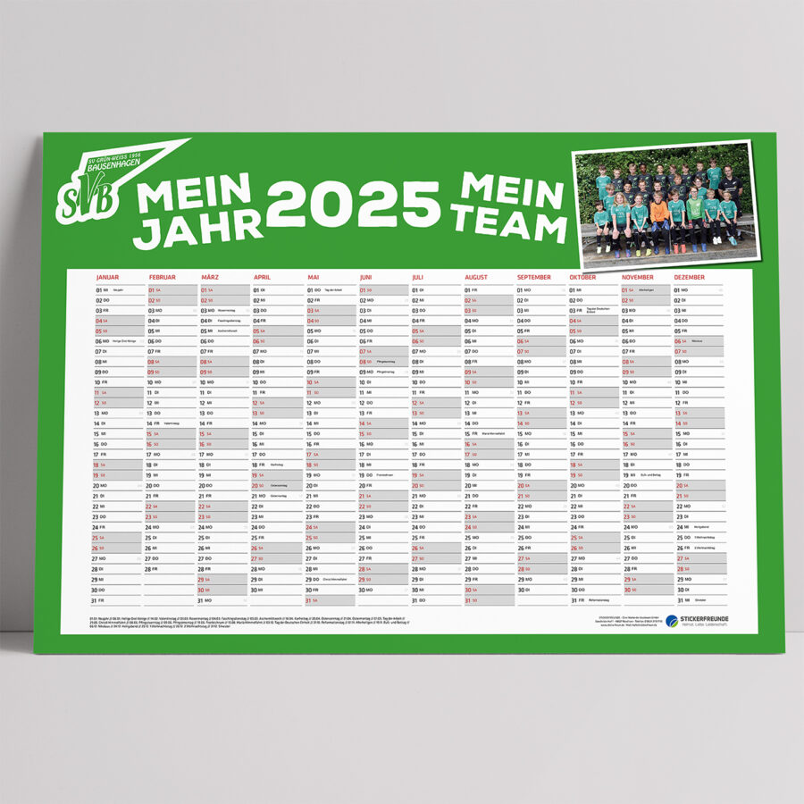 Jahresplaner – SV Bausenhagen