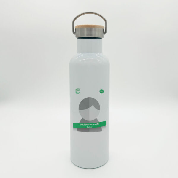 Trinkflasche mit Bambusdeckel – SG Selm