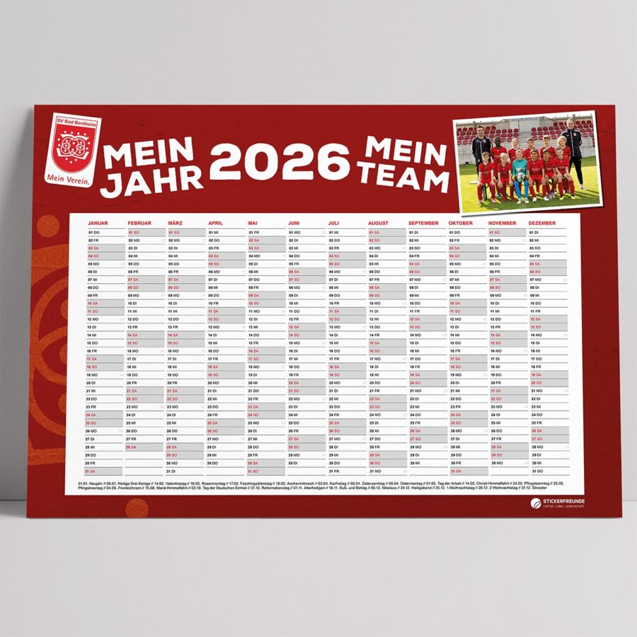 Jahresplaner – SV Bad Bentheim – Bild 2