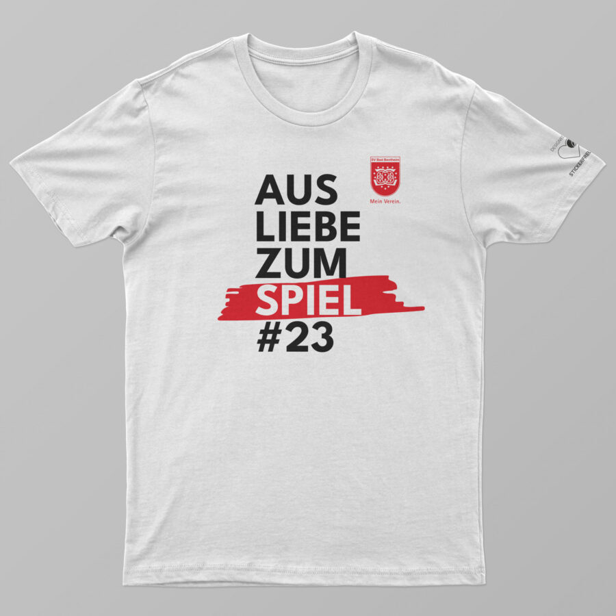 Aus Liebe zum Spiel – Tshirt SV Bad Bentheim