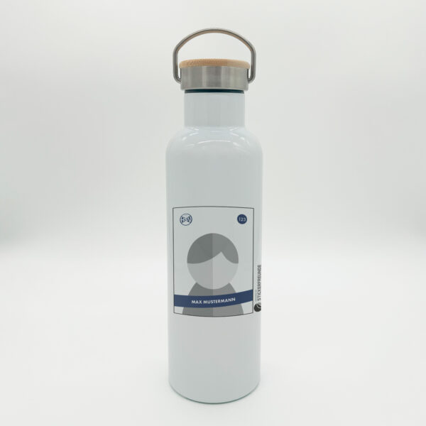 Trinkflasche mit Bambusdeckel – Haselünner SV