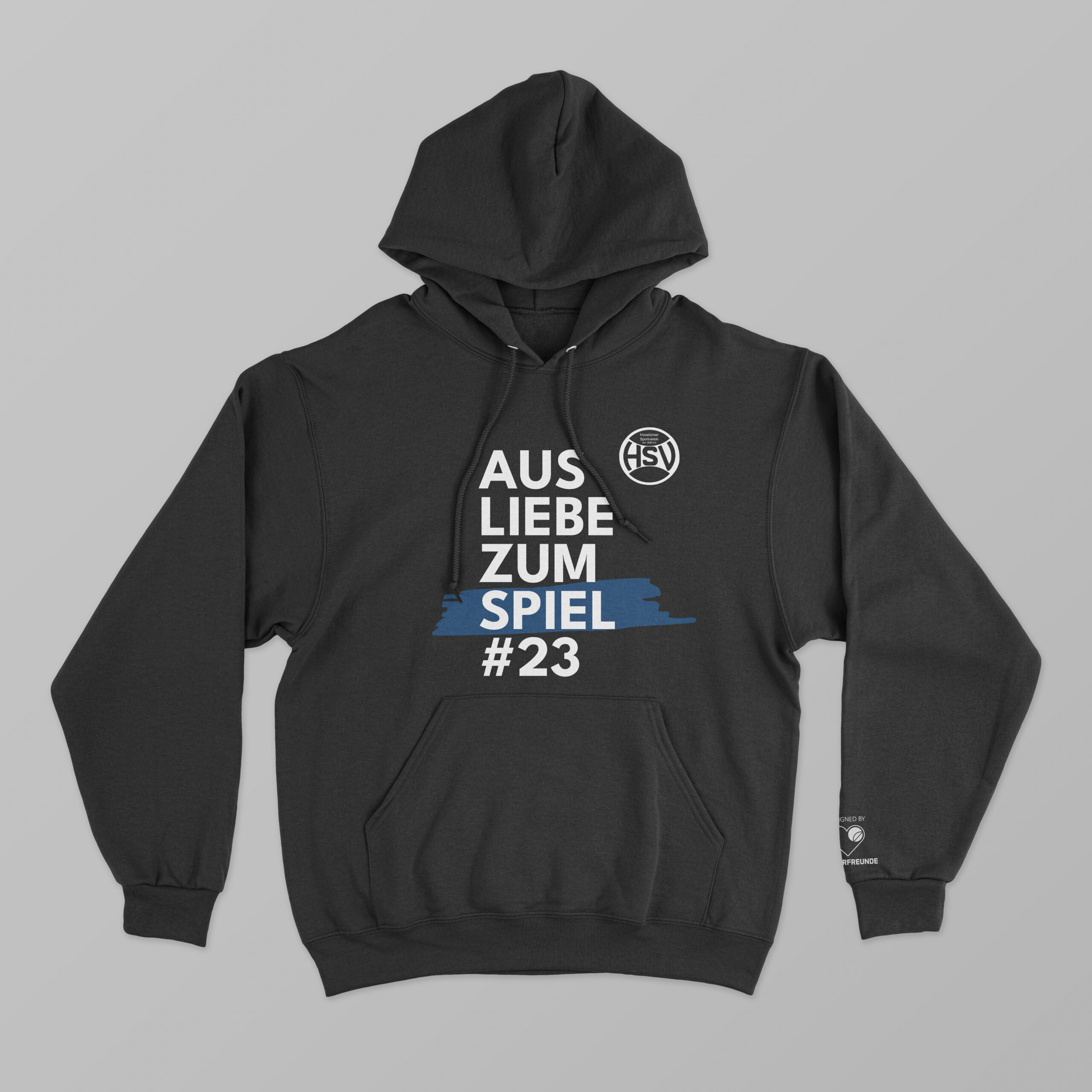Aus Liebe zum Spiel – Unisex Hoodie Haselünner SV