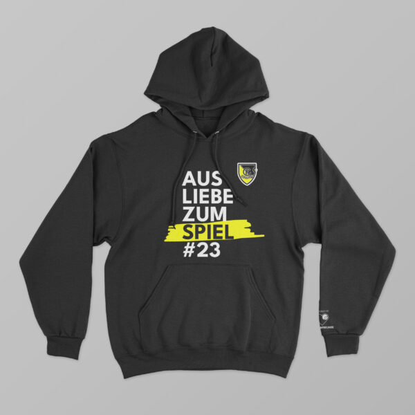 Aus Liebe zum Spiel – Unisex Hoodie FC Emmering