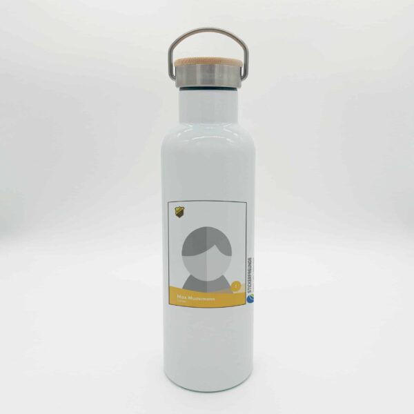 Trinkflasche mit Bambusdeckel – SV Dalum