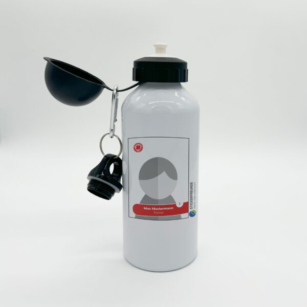 Trinkflasche mit Mundstück mit Deckel – Geisecker SV