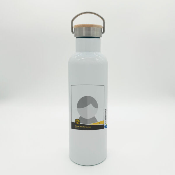 Trinkflasche mit Bambusdeckel – GSV Moers