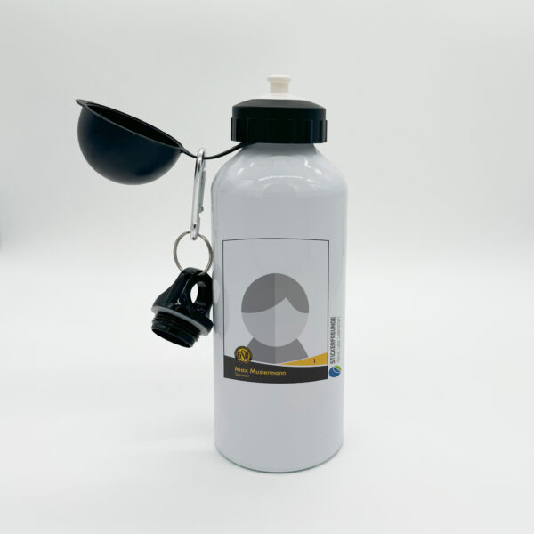 Trinkflasche mit Mundstück mit Deckel – GSV Moers