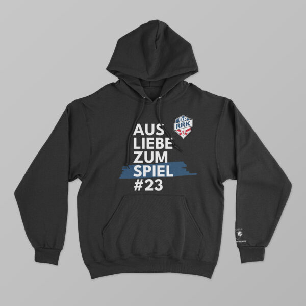 Aus Liebe zum Spiel – Unisex Hoodie Rüsselsheimer Ruder-Klub