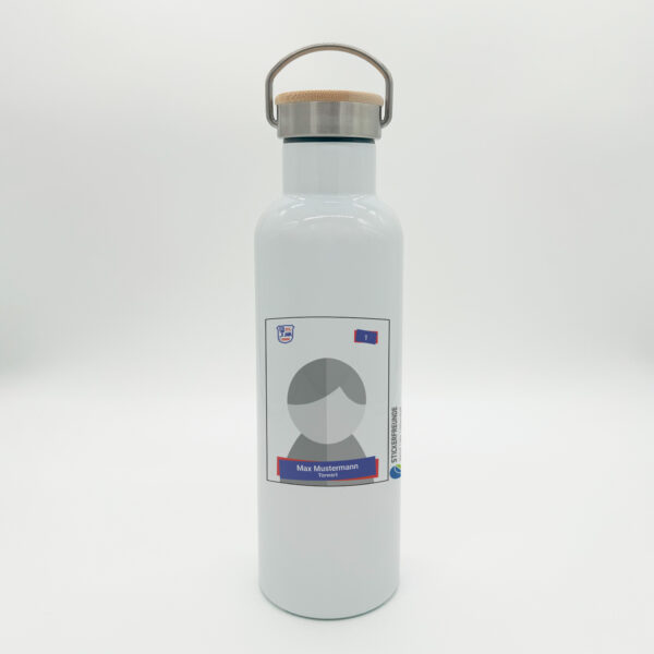 Trinkflasche mit Bambusdeckel – VfL Stenum