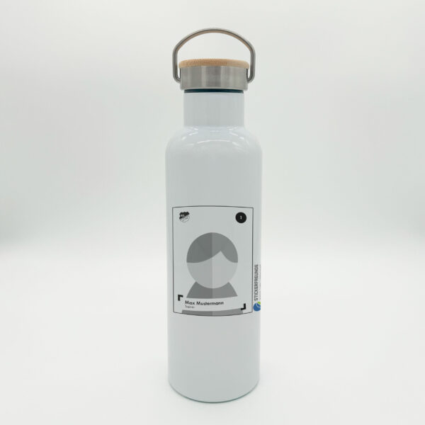 Trinkflasche mit Bambusdeckel – SG Bramsche