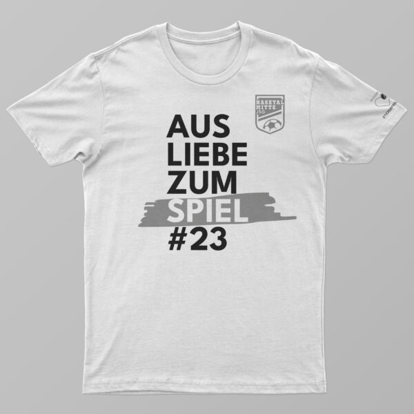 Aus Liebe zum Spiel – Tshirt JSG Hasetal-Mitte